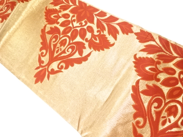 Japanese Kimono / Antique / Nagoya Obi Silk